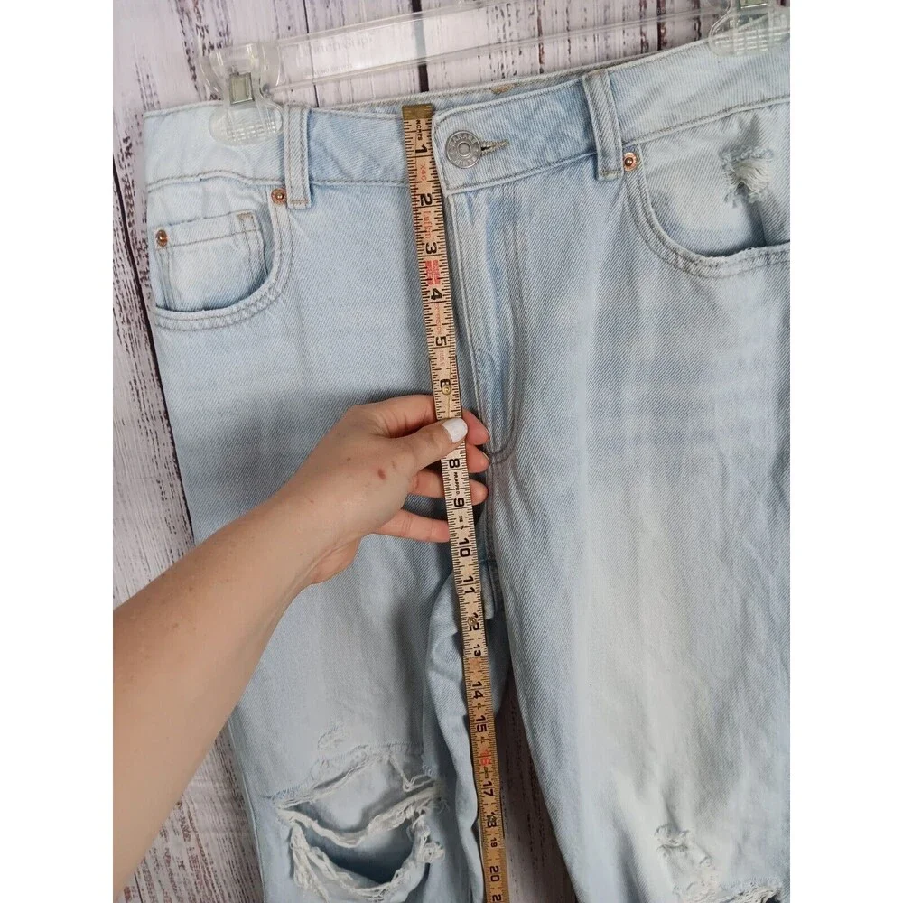 GARAGE 10008363107J 90's Straight Jeans Women's Size 3 Light Blue